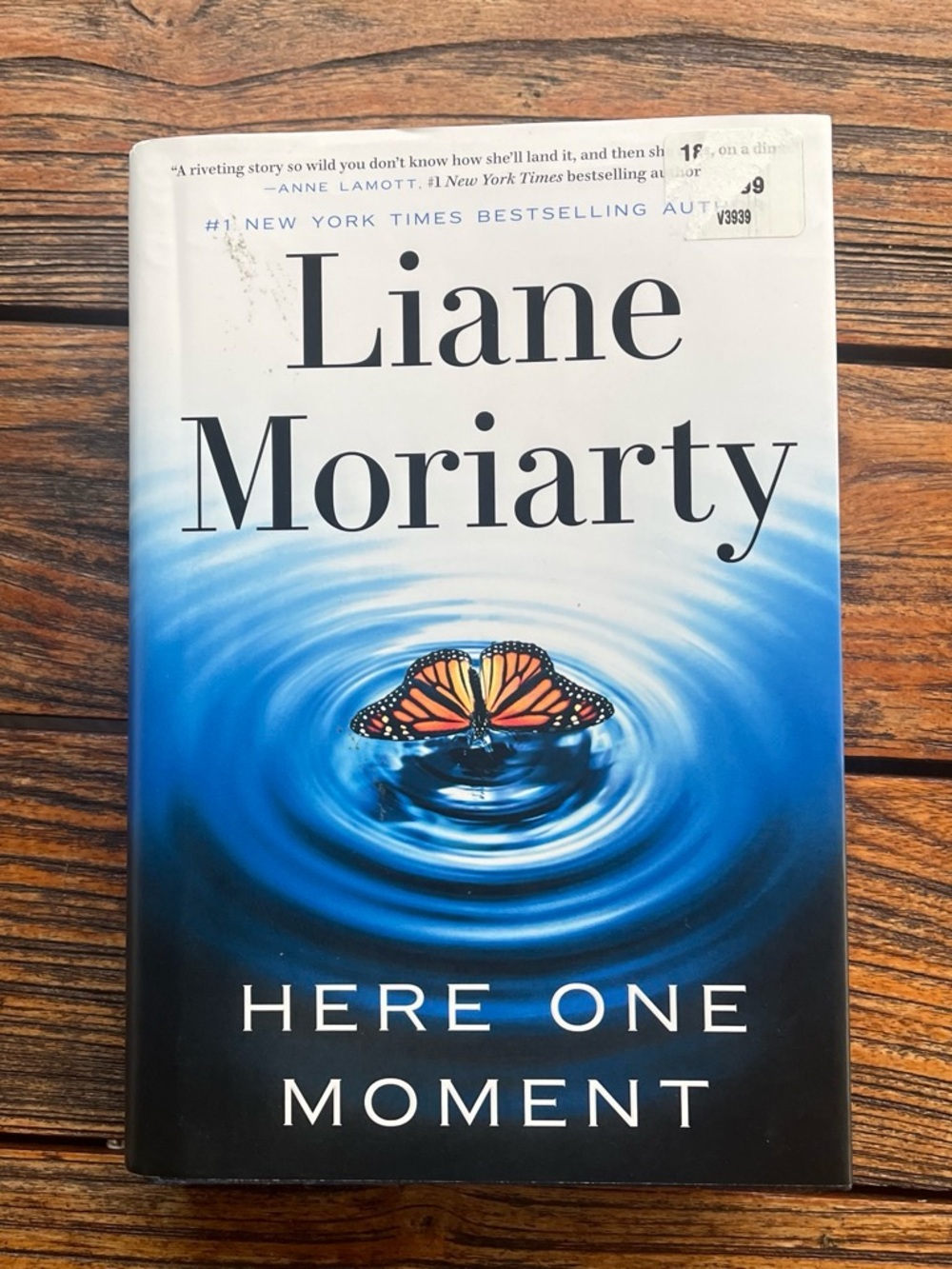Here One Moment Hardcover Book - Blue